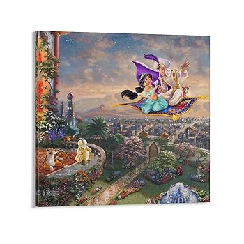 キョ　ディズニー　トーマスキンケードThomas Kinkade 楽天市場】【取寄せ】 ディズニー Disney US公式商品 シンデレラ